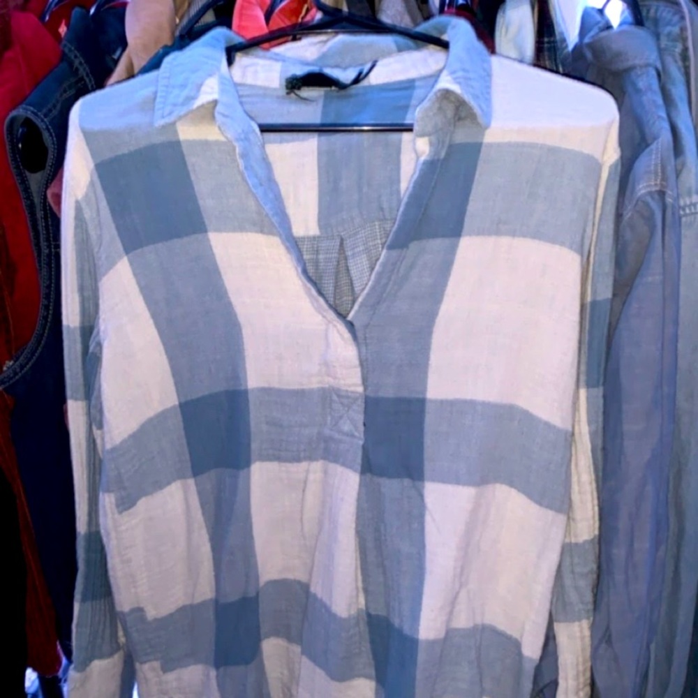 Blue flannel